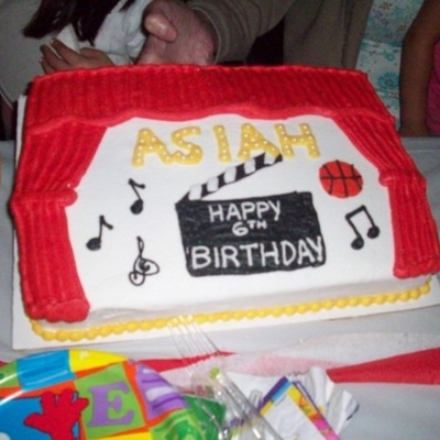 High School Musical Sheet Cake