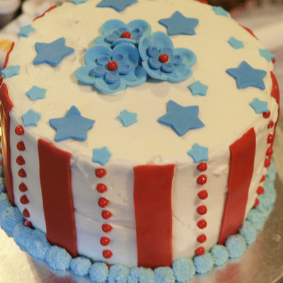 Stars And Stripes... And Flowers