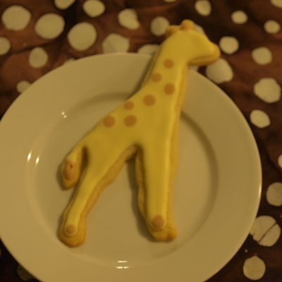 Giraffe Cookie