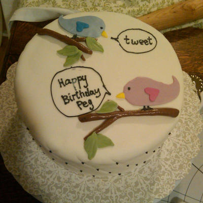 Birthday Birdie Cake