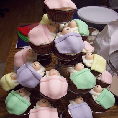 Baby Shower Cupcakes