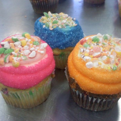 Nerds Cupcakes