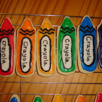 Crayon Cookies
