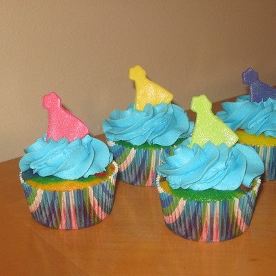 Rainbow Cupcakes