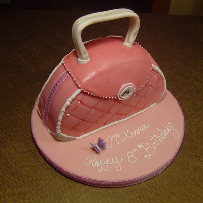 Quilted Purse Cake