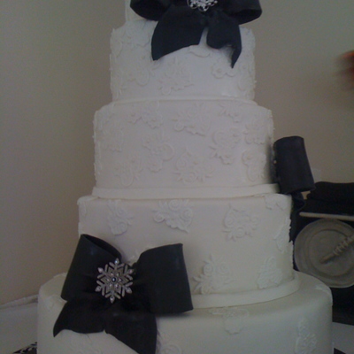Black And White Wedding