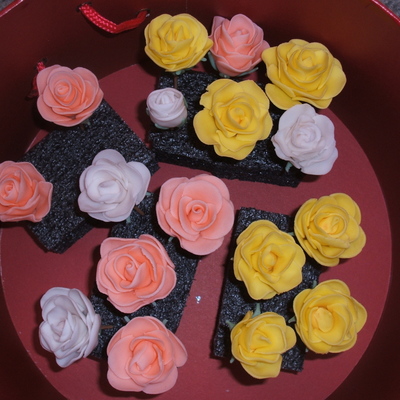 Fondant Roses