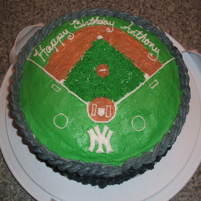 Ny Yankees Birthday Cake