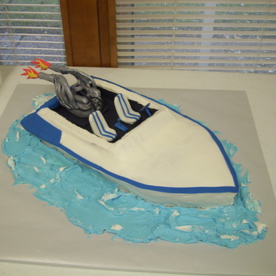 Jet Boat Cake