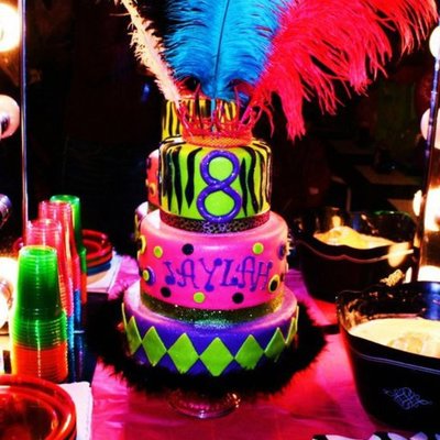 Neon Cake