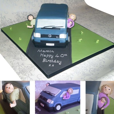 Vw Transporter Cake