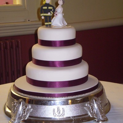 Firefighter Wedding Cake