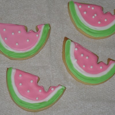Watermelon Cookies