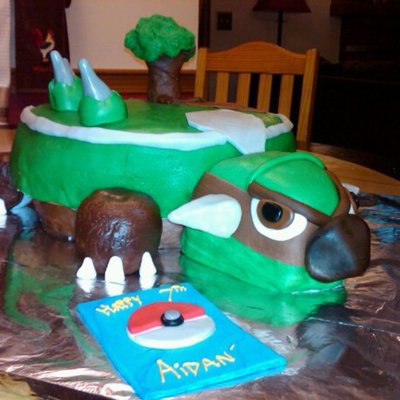 Torterra Pokemon Cake