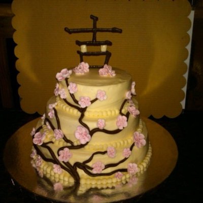 Cherry Blossom Cake