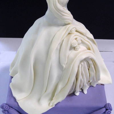 Wedding Dress Cake