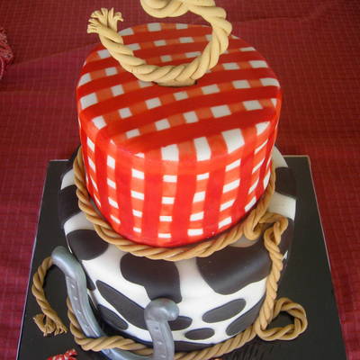 Cowgirl Themed Cake