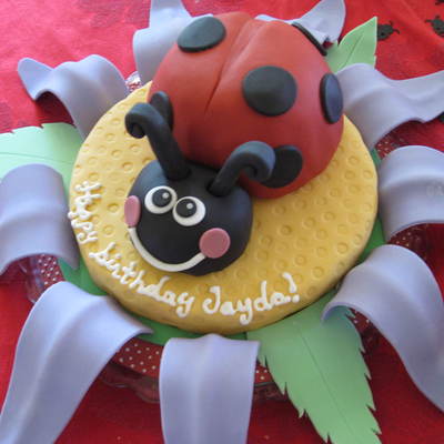 Ladybug Cake