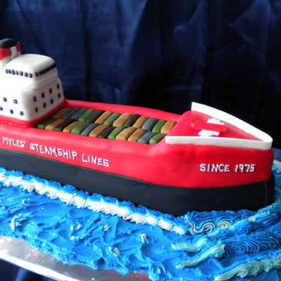 3D Ship Cake