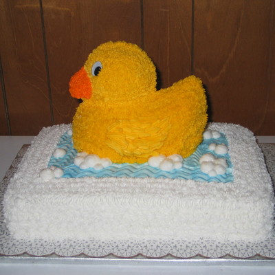 Rubber Ducky In Tub