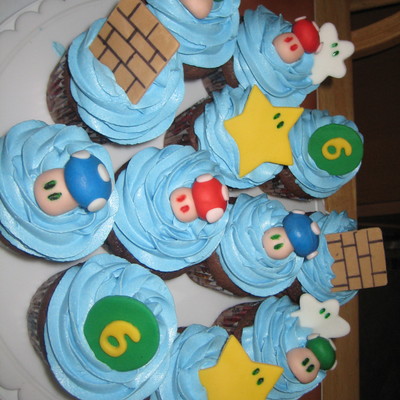 Super Mario Cupcakes