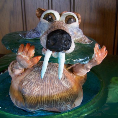 "ice Age" Cake Of 'scrat"