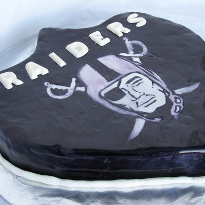 Raiders Cake
