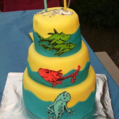 Dr. Suess 1 Fish 2 Fish Red Fish Blue Fish