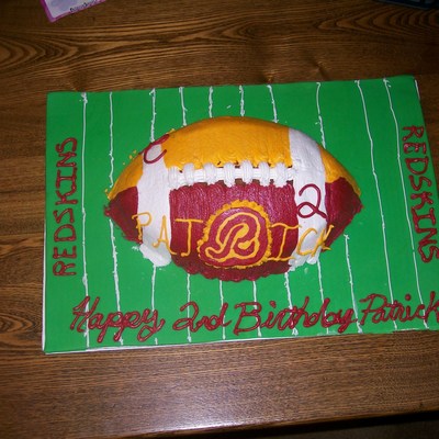 Patrick's Redskins Cake
