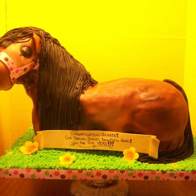 Icing Smile Horse Cake
