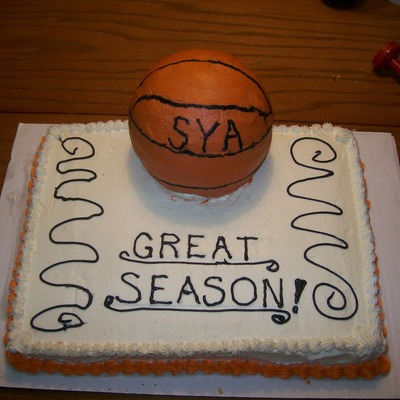 Basketball Cake