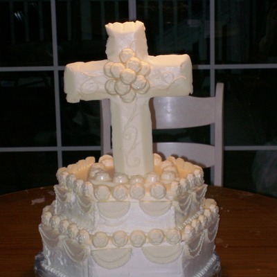Trevor's Baptism Cake