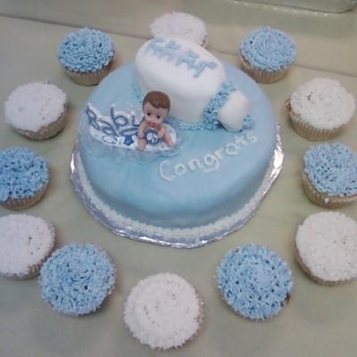 Baby Shower Cake First Time