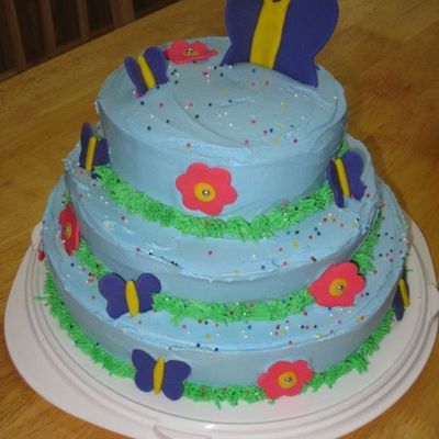 Flowers And Butterflies