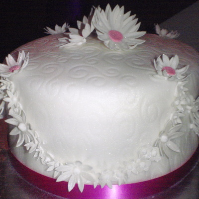 Pink On White