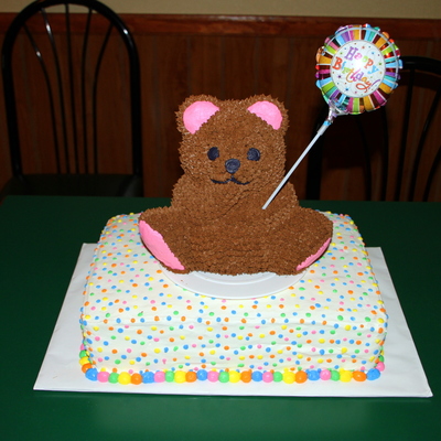 Birthday Bear Cake
