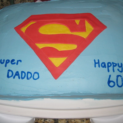 Superman Bday Cake