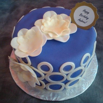 Purple Birthday Cake