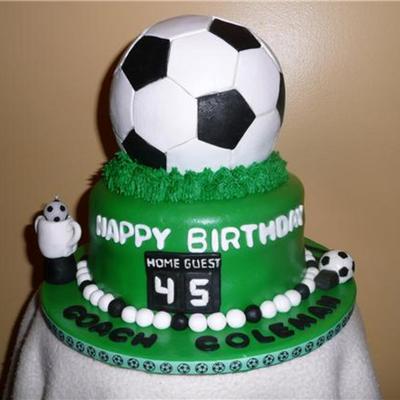Soccer Ball Cake