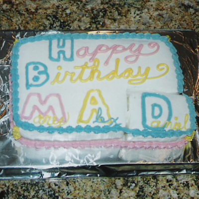 First Birthday W/ Built-In Smash Cake!