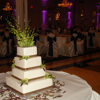 Square Wedding Cake