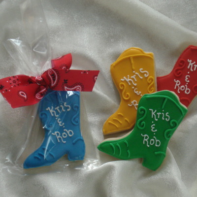 Cowboy Boot Cookies
