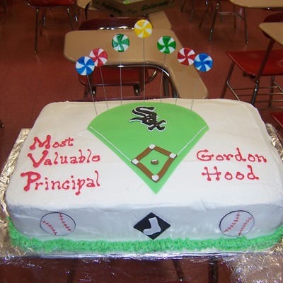 Mvp - Most Valuable Principal Cake