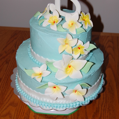 Engagement Cake For St. John Wedding