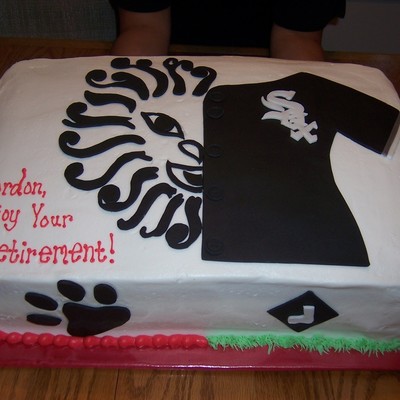 School Principal Retirement Cake