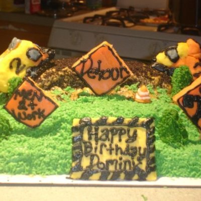 Construction Cake