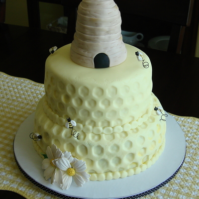 My Take On Martha Stewart's "beehive Cake"