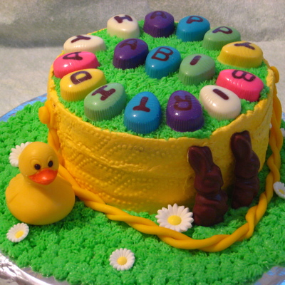 Easter Basket Cake