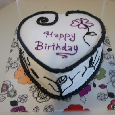 Black And White Heart