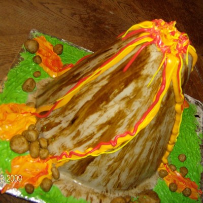 Volcano Cake